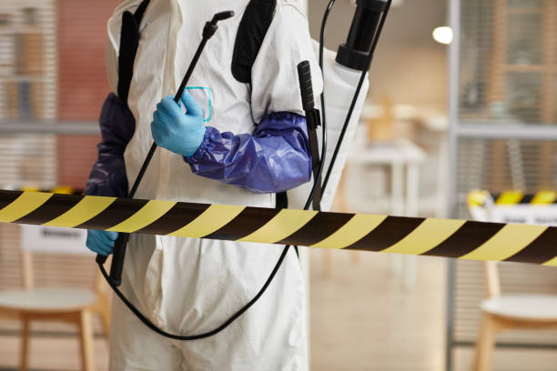Professional Sewage Cleanup technician working in Fort Bridger, WY